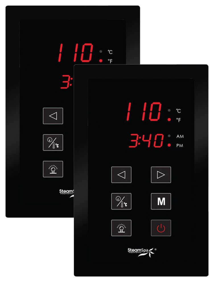 SteamSpa Oasis 12 KW QuickStart Acu-Steam Bath Generator Package