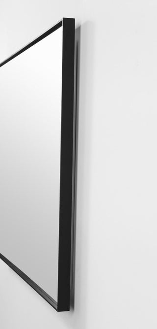 Mirror Boffi, Matte Black, 24"