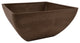 Simplicity Square Pot, Chocolate, Small