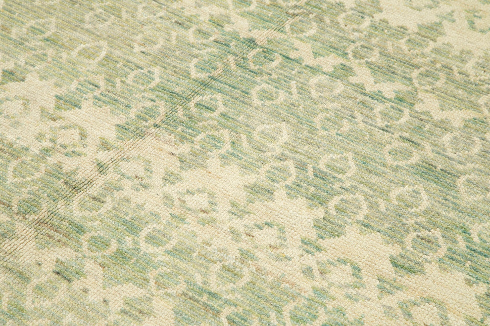 Rug N Carpet - Hand-Knotted Oriental 6' 2" x 8' 11" Decorative Oushak Area Rug