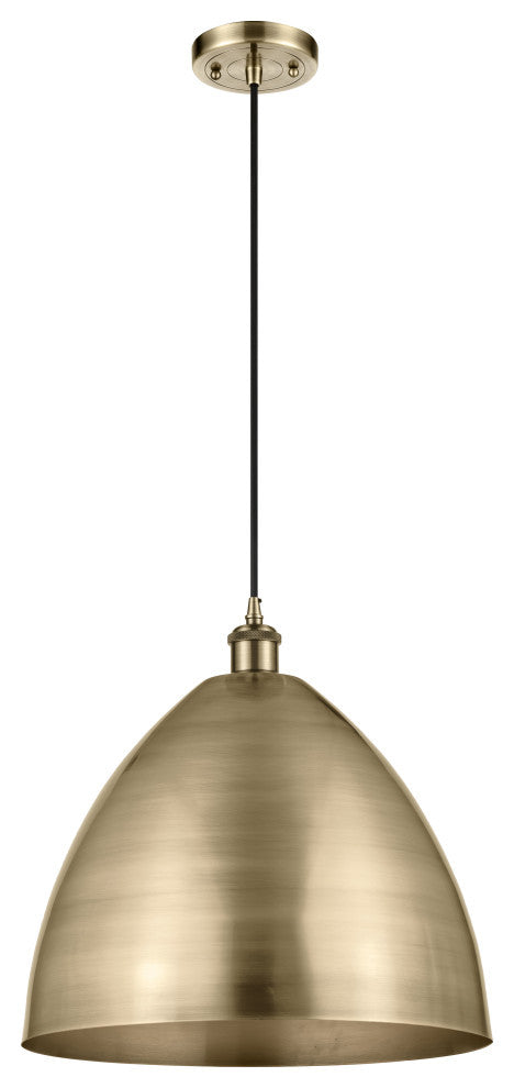 Innovations Lighting 516-1P-AB-MBD-16-AB-LED 1 Light 16" Mini Pendant
