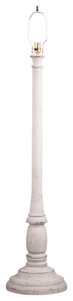 Brinton House Floor Lamp Base in Americana White