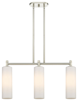 Crown Point 3 30.5" Island Lighting Polished Nickel