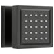 Delta Surface Mount Body Spray, Matte Black, 50150-BL