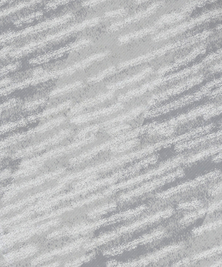 Marled Knit Stripe, Geometric Print Napkin, Gray, Set of 4