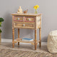 Leverick Mango Wood End Table