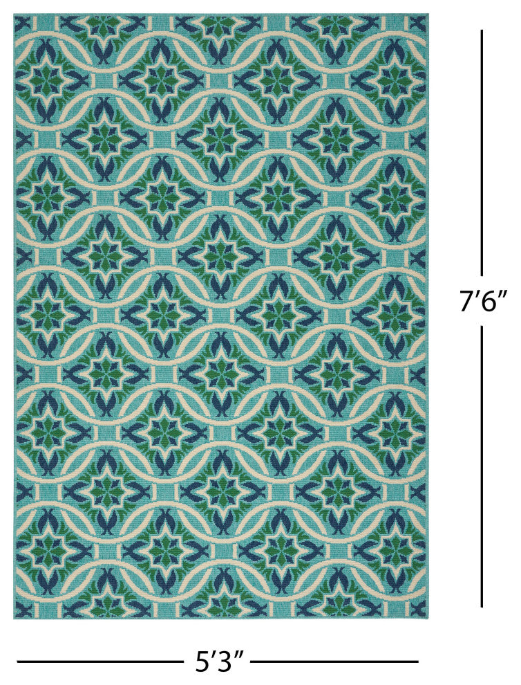 GDF Studio Jack Indoor Geometric Area Rug, 5'x8'