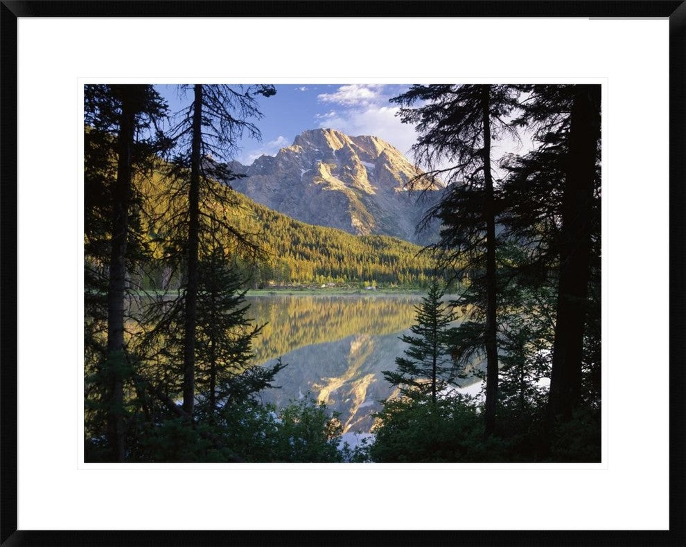 Mt Moran and String Lake, Grand Teton National Park, Wyoming, 30"x24"