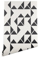 Deny Designs Holli Zollinger Pinwheels Wallpaper, White, 2'x8'