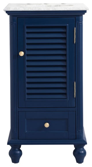 Home Living 19" Single Bathroom Vanity, Blue