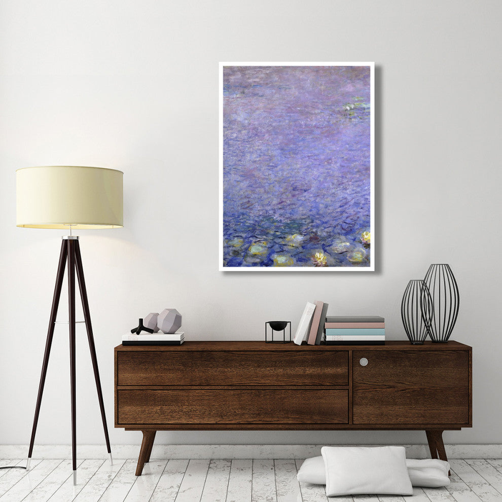 "Water Lilies: Morning, c. 1914-26 (left)" Paper Print by Claude Monet, 38"x50"