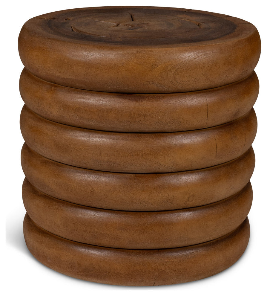 Naturals Chaiya Accent Stool Short Natural