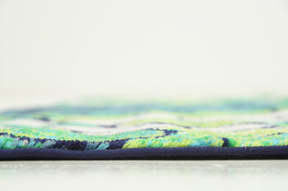 Unique Loom Light Green Metro Pebbles Area Rug, 5'x8"