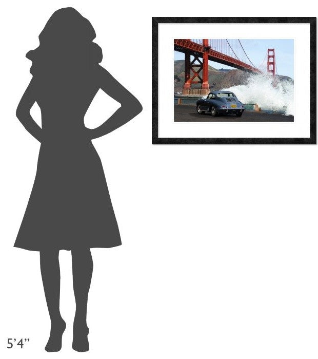 "Under the Golden Gate Bridge, San Francisco"  by Gasoline Images, 32x24"