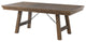 Dex 6-Piece Dining Set, Table, 4 Upholstered Side Chairs and Bench