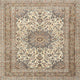Ahgly Company Indoor Square Traditional Area Rugs, 4' Square