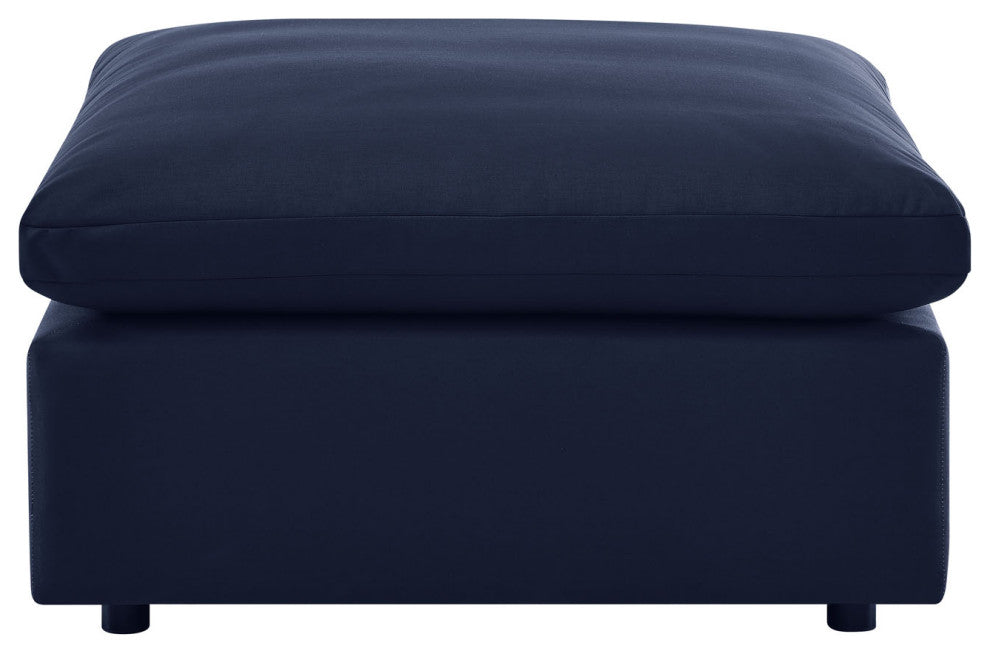 Modular Lounge Sectional Deep Sofa Set, Blue Navy, Modern, Outdoor Hospitality