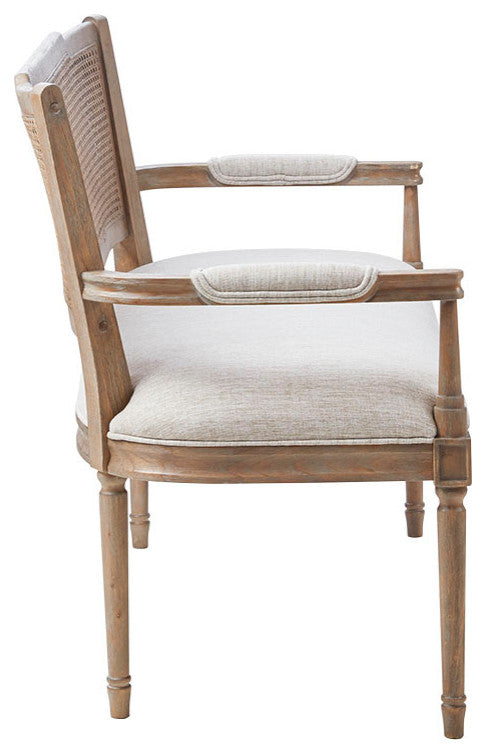 Madison Park Willshire Farmhouse Rustic Wooden Settee