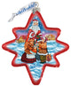 Gift Giver Santa North-Star Ornament