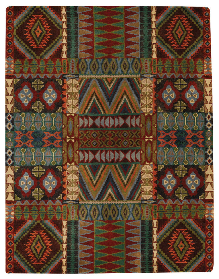 Capel Big Horn Multitone 3055_950 Hand Tufted Rugs - 5' X 8' Rectangle