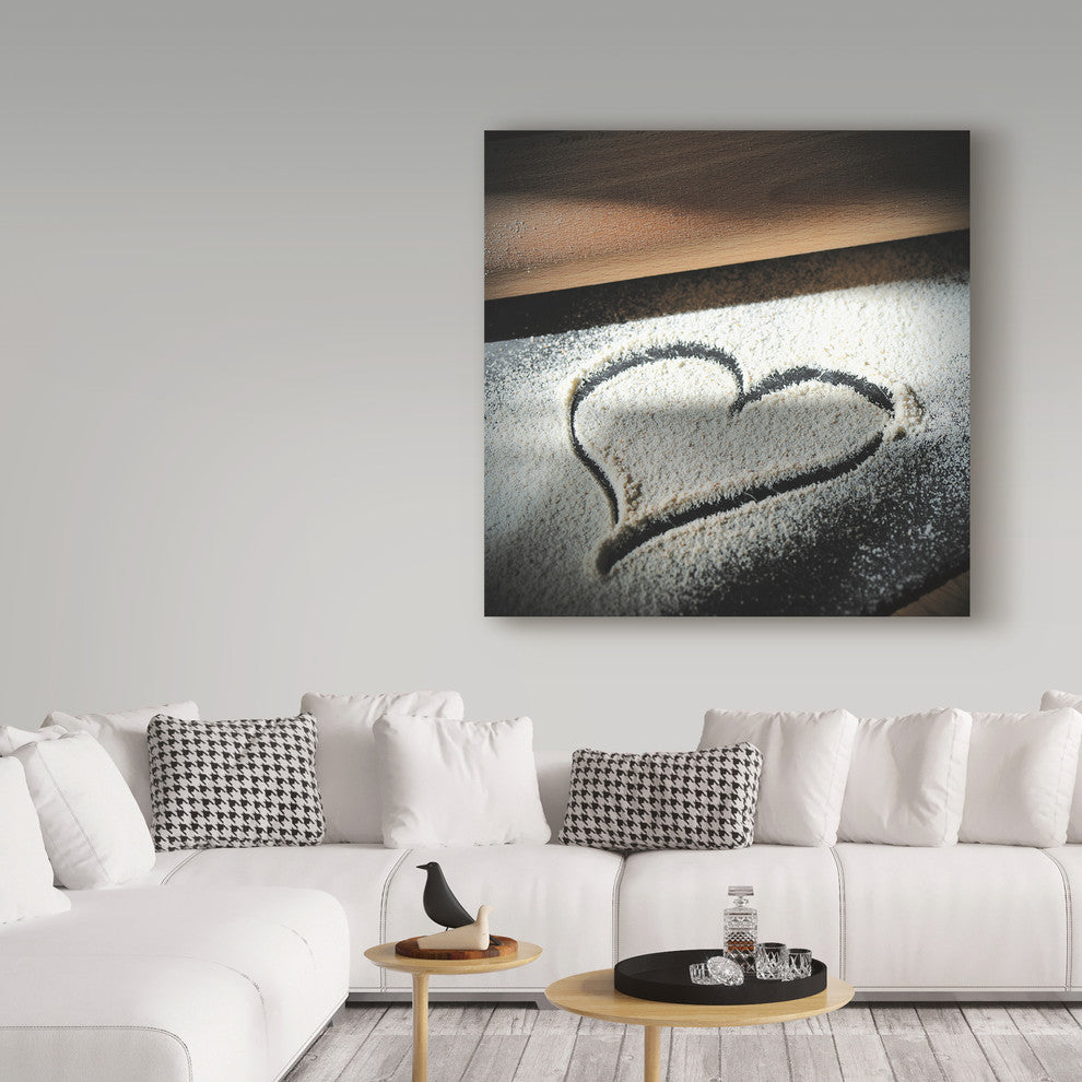 "Of Love in the Kitchen" by Christine Sainte-Laudy, Canvas Art