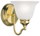 Essex Bath Light, Polished Brass