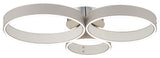 Verdura 1-Light Flushmount, Grey+ White