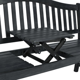 Safavieh Mischa Bench, Dark Slate Gray
