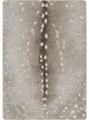 Spotted Hide, Gray, 8'x11'