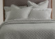 Oslo 6-Piece King Linen Quilt Set - Gray