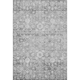 Premium Machine Washable Mayfield AMF651 Silver 3' x 5' Rug