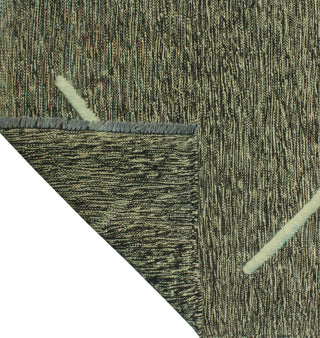 High-Low Kilim Emad Charcoal Rug