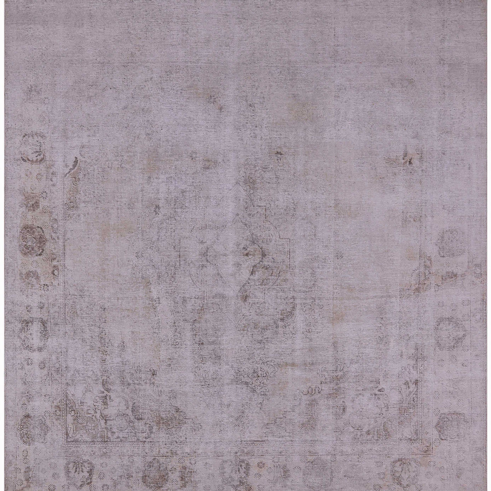 Ahgly Company Indoor Square Mid-Century Modern Area Rugs, 7' Square