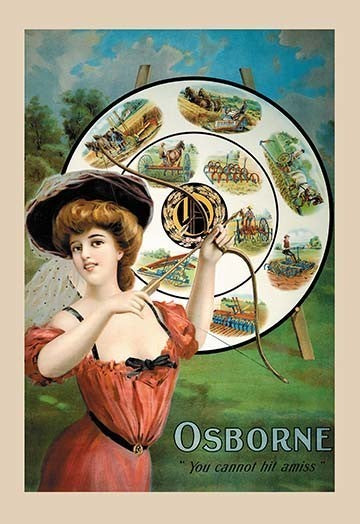 Osborne - "You Cannot Hit Amiss" - Gallery Wrapped Canvas Art 28" x 42"