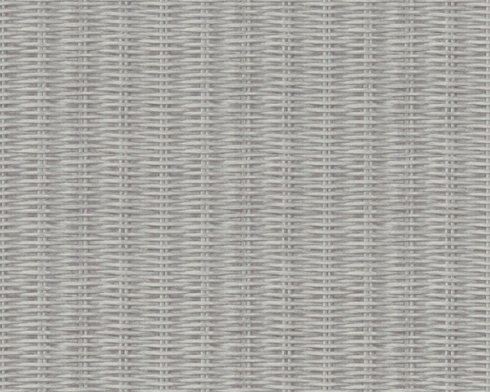 Sample, Cottage Textured Wallpaper Featuring Woven Wood, 373932
