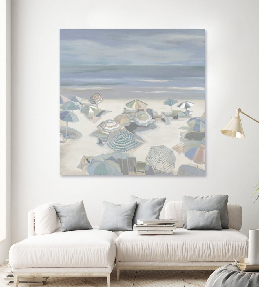 Beach Party - 84 x 84 by Liz Jardine