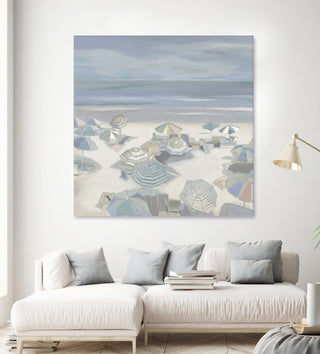 Beach Party - 84 x 84 by Liz Jardine