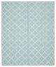 Rug N Carpet - Handwoven Modern Design 8' 0'' x 10' 0'' Wool Flatweave Kilim Rug