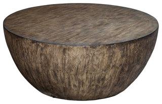 Lark Round Wood Coffee Table