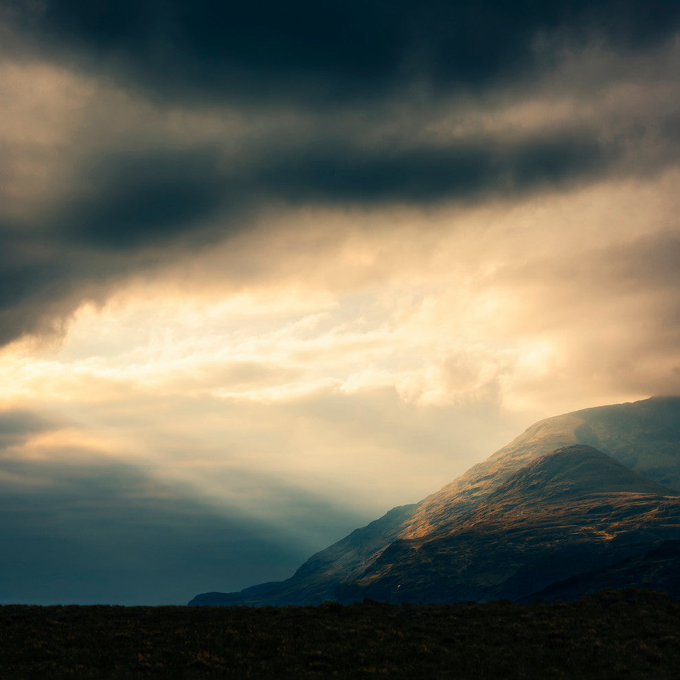 The Light of the Connemara II, 24"x24", Gallery Wrapped