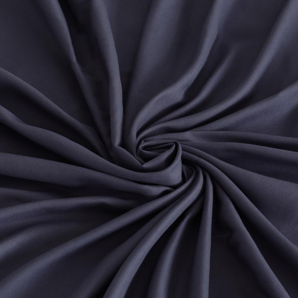 Furinno Angeland Vienne 3-Piece Microfiber Bed Sheet Set, Twin, Navy Blue
