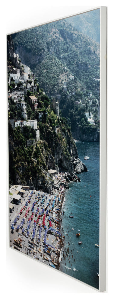 Beach, Positano By Slim Aarons