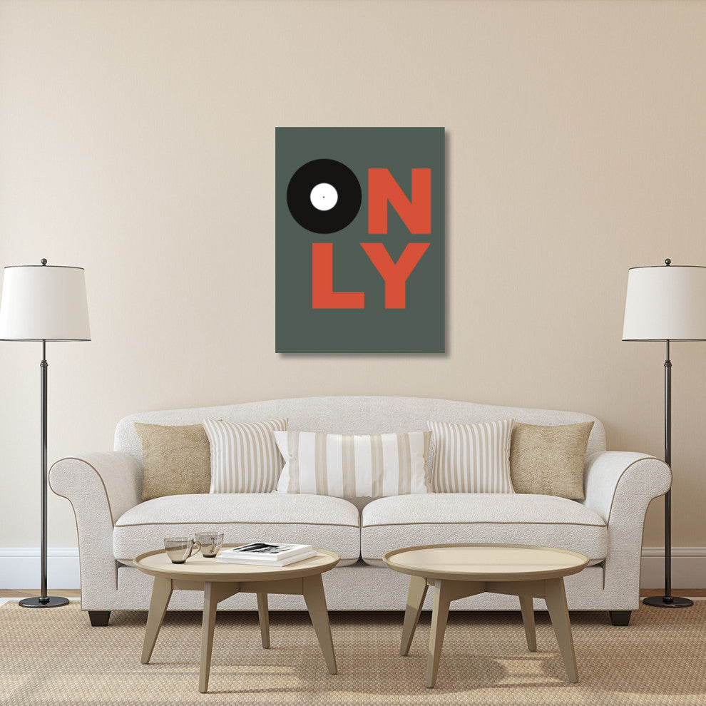 "Only Vinyl Poster 2" Fine Art Print