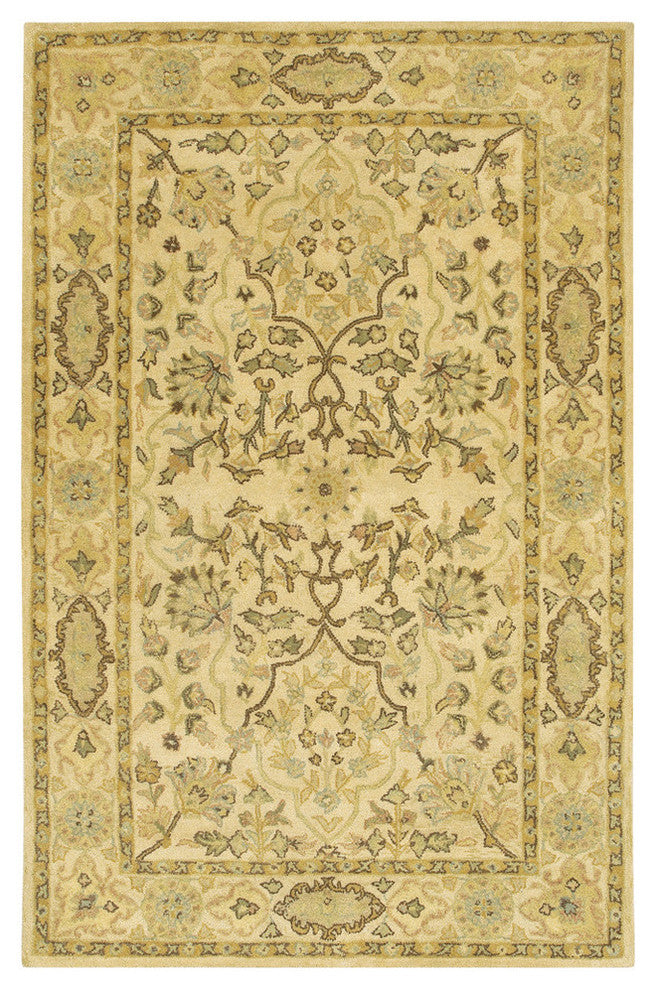 Adonia Traditional Area Rug, Cream, 7'9"x10'6" Rectangle