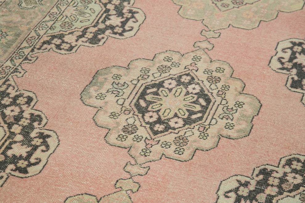 Rug N Carpet - Handwoven Oriental 4' 7" x 12' 8" Antique Runner Rug