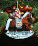 Horsey Santa Ornament