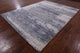 7' 10" X 10' 1" Modern Hand Knotted Wool and Silk Rug Q7216