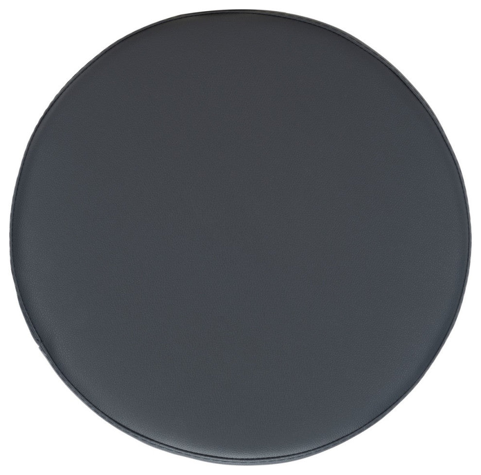 Safavieh Obito Swivel Counter Stool, Black