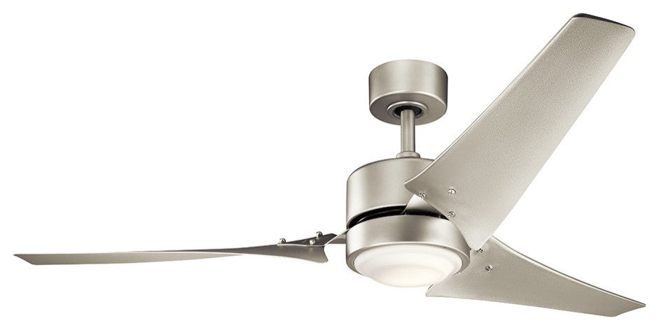 Kichler Rana 60 inch Outdoor LED Ceiling Fan in Brushed Nickel