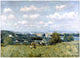Alfred Sisley Valley of the Seine at Saint-Cloud Wall Decal Print